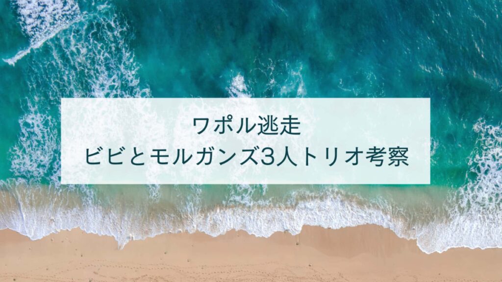 ワンピースワポル逃走ビビとモルガンズ三人トリオの今後を考察